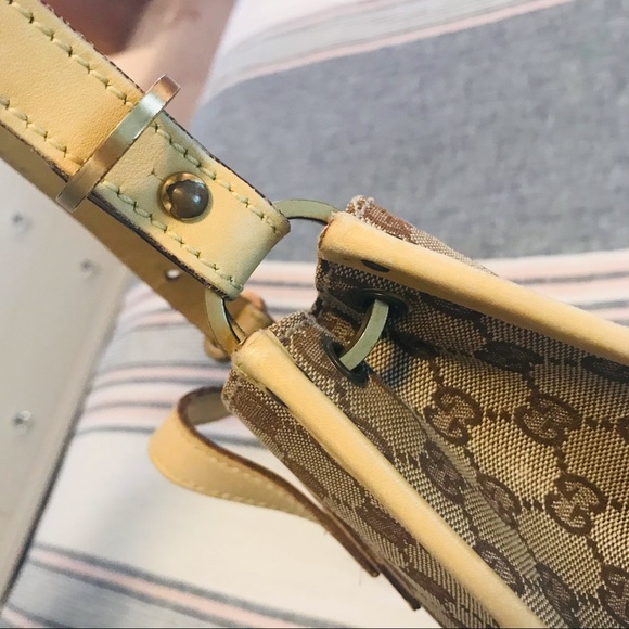 GUCCI | Great Shape! | TOTE ONLY! | GG SUPREME canvas & leather - Picture 12 of 16